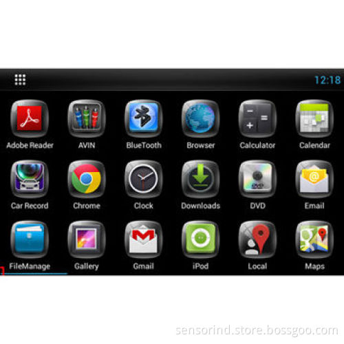 9-inch Android 4.2 Toyota Land Cruiser In-dash Car DVD Players Navigation Systems, Supports Wi-Fi/3G